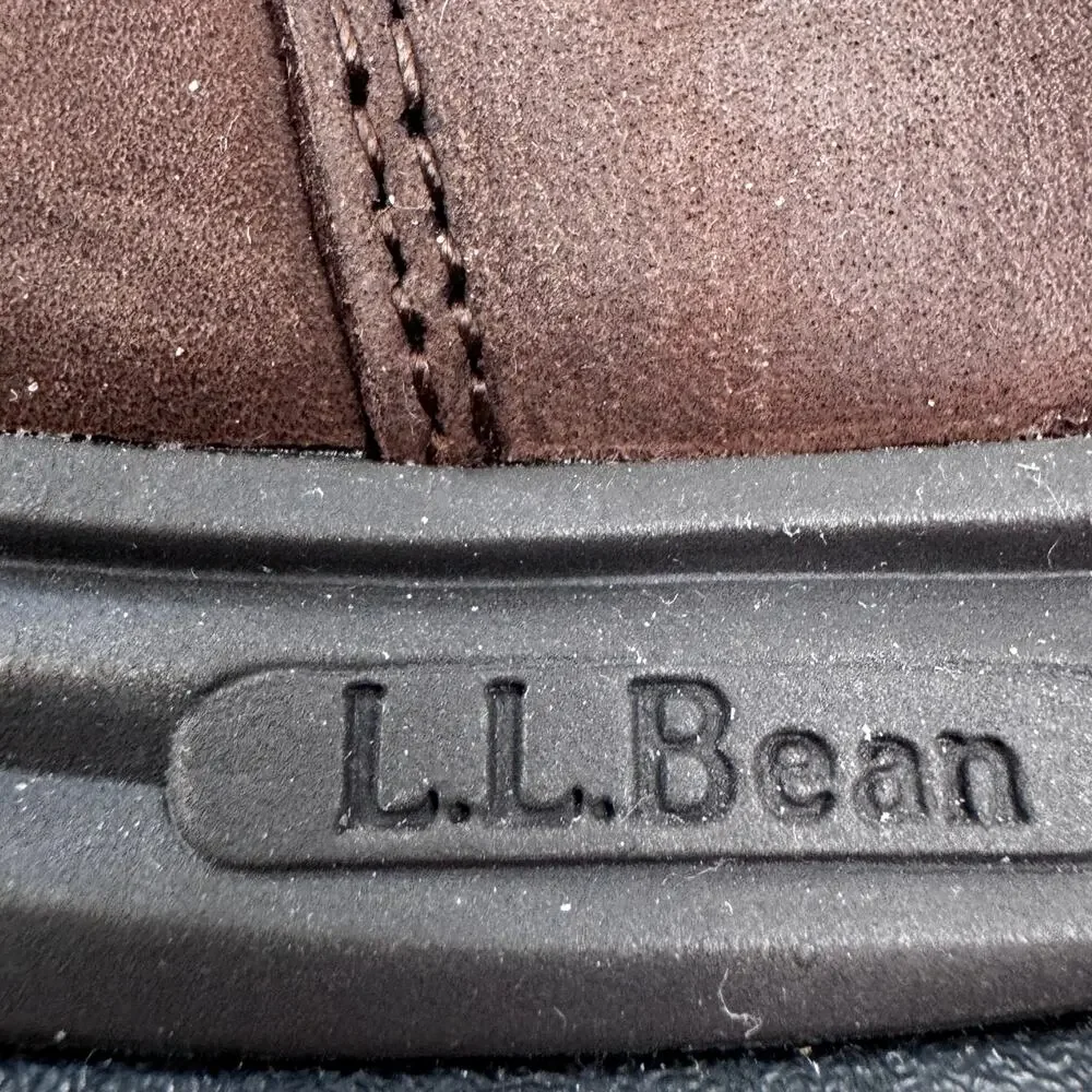 LL Bean Newington Brown Waterproof  Primaloft Outdoor Snow Boots Men's 8.5